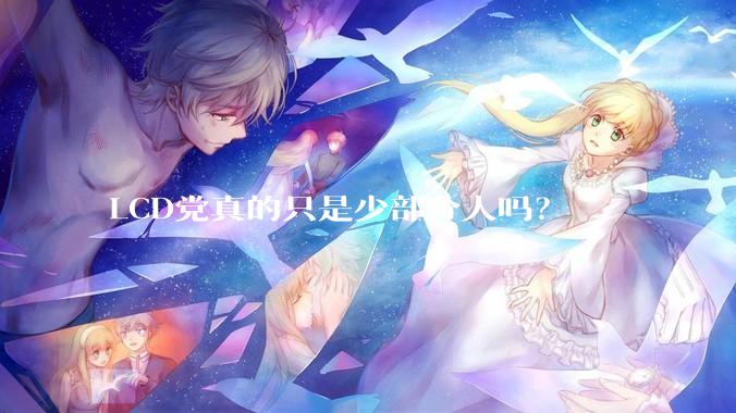 LCD党真的只是少部分人吗？