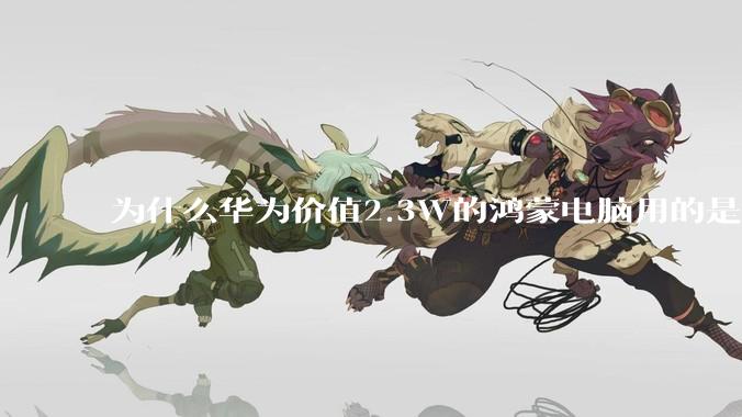 为什么华为价值2.3W的鸿蒙电脑用的是美国西数的SN740固态硬盘？