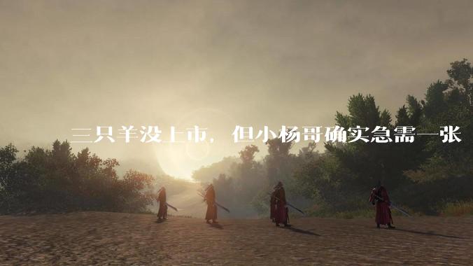 三只羊没上市，但小杨哥确实急需一张“出海”的船票_公司_业务_显示